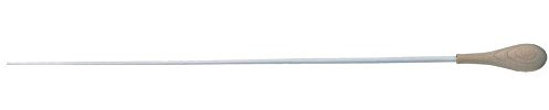 Gewa 912322 Taktstock Holzgriff Modell 12 lackiert weißbuche, 45 cm, weiß