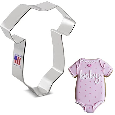Keksausstecher Baby Strampler - 10,8 cm - Ausstechformen von Ann Clark