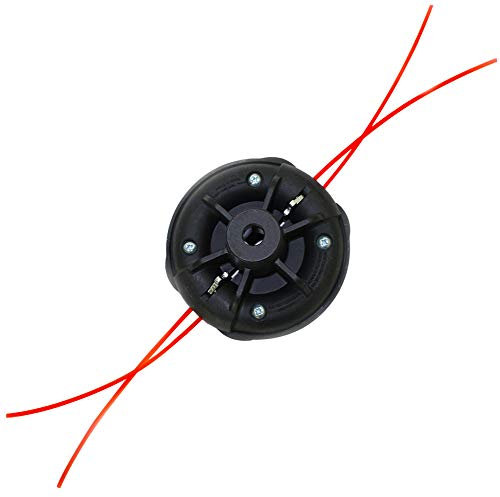 Weed Warrior - Cabezal de Repuesto para desbrozadora de Ajuste Universal EZ Lock, Negro