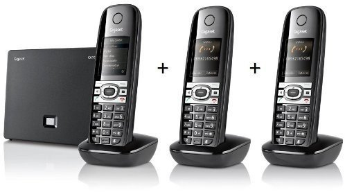 Siemens Gigaset C610 + 2x C610H Trio nero