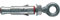Fischer Tasselli in Acciaio per Carichi Pesanti SLM 10 O con occhiolo (25 Pz.)
