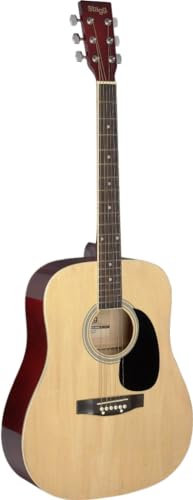 Stagg Akkustikgitarre Dreadnought Akustik natur