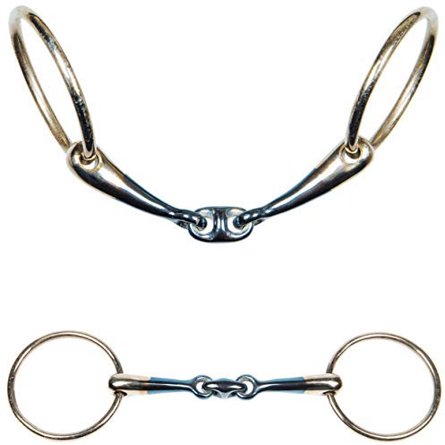 Harry´s Horse Wassertrense Anatomisch doppelt gebrochen Sweet Iron 14mm, Größe:12.5