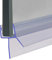 Shower Seal for Screens, Doors or Panels | Fits 8, 9 or 10mm Glass | Straight Fin Shape | Seals Gaps of Up to 12mm | 80cm, 90cm, 140cm or 2m Long | SEAL010 (80cm)
