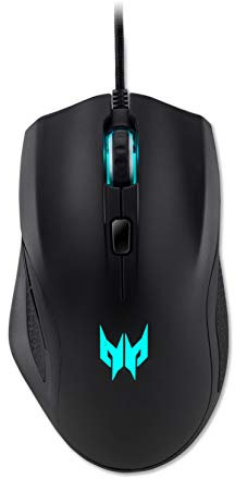 Acer ACPSOURISCESTUS100 Souris Gaming Noir/Bleu