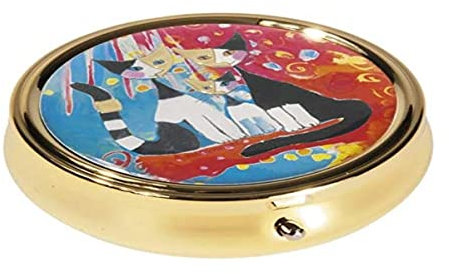 Fridolin Wachtmeister Pillendose rund aus Metall für We Want to be Together