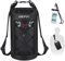 Piscifun Wasserdicht Dry Bag Rucksack Schwimm Dry Rucksack für Wassersport - Angeln Segeln Kajak Surfen Rafting Camping Geschenke für Männer und Frauen, die frei wasserdichte Schutztasche Schwarz 20L