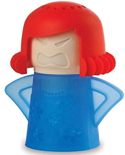 Faneli Angry Mother Nettoyeur vapeur pour micro-ondes 1 pièce Bleu