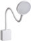 SEBSON® Lampara Enchufe Pared LED Blanca, Luz Lectura Regulable, Luz Nocturna Flexible, 4W blanca neutra 4000K, Aplique Pared - Lampara de Noche