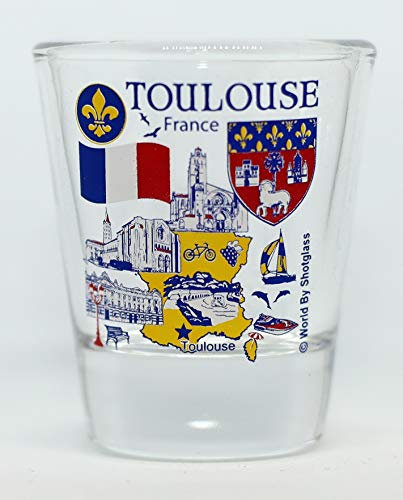 Toulouse France Great French Cities Collection Shot Glass