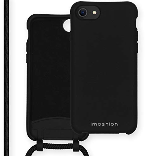 iMoshion Backcover kompatibel mit iPhone SE (2020), iPhone 8, iPhone 7 - Schwarz