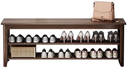 Schuhregal Einfaches Veranda-Schuhregal Aus Massivholz， Schuhbank Im Flur Schlafzimmer, Keine Installation Erforderlich