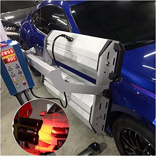 Lacktrockner 2000W Infrarot Mobile Lacktrocknungslampe Karosserie Kurzwelle Kurzwellen-Infrarottrockner Farbe Infrarot-Lackhärtungslampe Heizung Trocknerlicht Autoreparaturwerkzeuge Infrarot-Lackhär