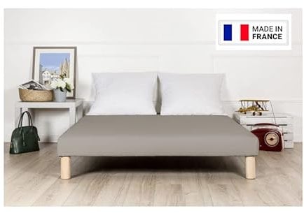 Générique Sommiers Wyatt Gris (140x190cm) Pieds Offert