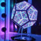 Topiky Infinity-Dodekaeder-Gaming-Licht, Dodekaeder, Coole RGBW-LED-Schreibtisch-Tischlampe, LED-Nachtlicht für Kinderzimmer, Schlafzimmer, Wohnzimmer, Nachttisch, Party, Bar-Dekoration