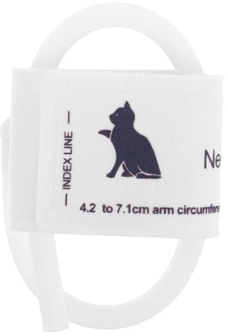 BCOATH Tierblutdruckmanschette Veterinär-Blutdruckmanschette Blutdruckmonitor Haustier Druckmanschette für Hunde Blutdruckmanschette Kat Universal- Armbinde Blutdruckmessgerät Zubehör
