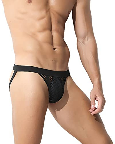 Celucke Slips Tanga Herren Gay Unterwäsche Slips Thong Männer Low-Rise Tanga Tangaslip Herren-reizwäsche Jockstrap Men Slip Bikini Underwear Unterwäsche Unterhosen T-Back