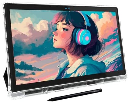 PicassoTab X14 Größtes Eigenständiges Zeichentablett, Kein Computer erforderlich, Eingabestift, Tragbar, 14-Zoll-Bildschirm, Digitalen Grafikkünstler – PCX14