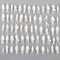 URPIZY 50/100 Stück unlackierte architektonische Modellfiguren im Maßstab 1:75, 25 mm, weiße Modelleisenbahn, Personenfiguren, Passagiere, stehende kleine Menschen, Figuren für Miniaturszenen (100