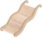 Baokuan Hamster Climbing Toy Wooden Ladder Bridge for Hamsters Gerbils Mice and Small Animals