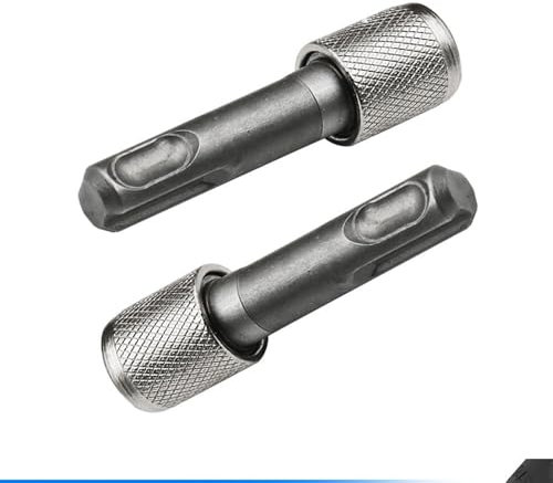 2 Pcs SDS Bit Adapter Hex Socket Drill Holder Converter SDS Socket Adaptor Set Bit Holder Adapter for Hammer Drills