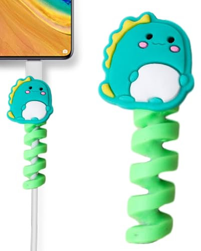 Cute Cable Protector,Cartoon Animal Charging Cable Protector - Cute Cord Saver for USB Cable, Colorful Charging Cord Management for Home