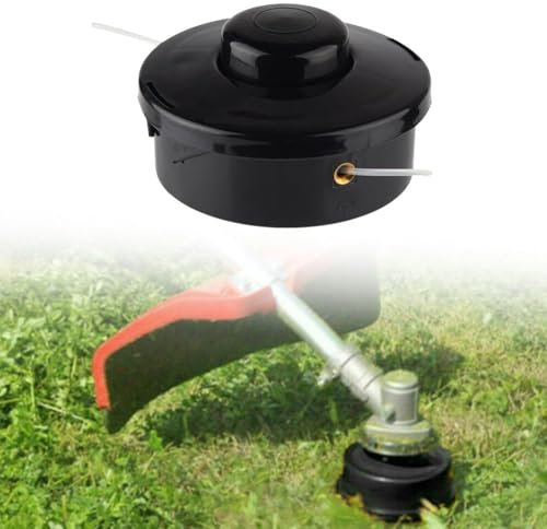 Replacement Trimmer Head for Petrol Cutter, Double Line, M10 x 1 25 LHF