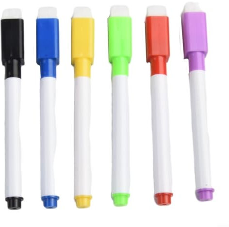 Calendario magnético acrílico para nevera, planificador mensual reutilizable con fácil limpieza ()