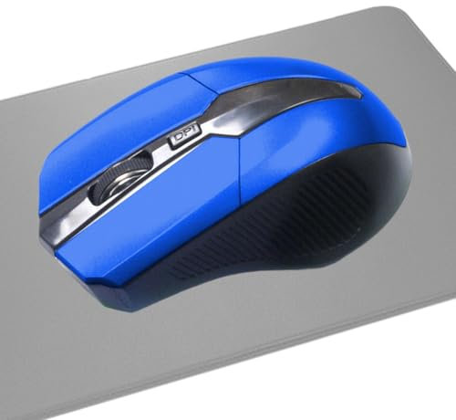 Wireless Mice - Ergonomic Laptop Peripheral, USB 2.4G Office Tool | Sensitive Computer Gadget for Study Room, Portable Travel Accessory, Home Studio Device, Meeting Work Setup, Plug Play Use