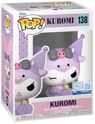 Funko POP! Sanrio: Hello Kitty - Kuromi in Cow Cosplay | Offizieller Fanartikel und Merch - Vinyl Sammelfigur als Regal Deko - Geschenkidee zum Geburtstag für Fans und Sammler