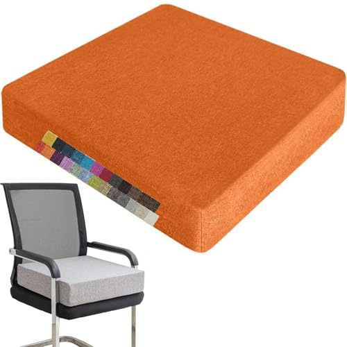 Holomaalahi Outdoor sitzkissen 50x50x5cm Sitzkissen für Indoor & Outdoor Nutzung – waschbar, mit Reißverschluss,rutschfestes Sitzkissen für Gartenstuhl