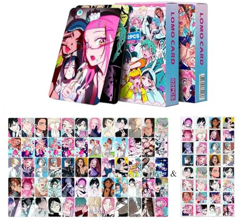 32PC Alien Stage Stickers+60PC Lomo Photocards Alien Stage Cards Photocards Anime Figure Lomo Laser Cards Gift for Fans