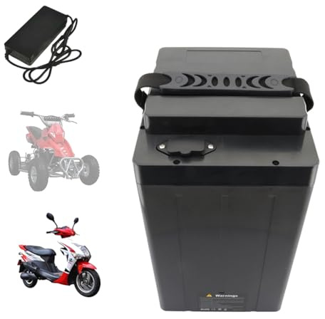 HJGHY 48v,50Ah, Batteria al Litio per Moto elettrica da 60 V 20 Ah 25 Ah 30 Ah 40 Ah Batterie agli ioni di Litio di Grande capacità da 48 V 60 V 72 V 20 Ah 25 Ah