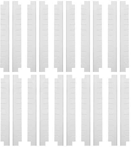 IMIKEYA 20pcs Lame de Rechange en Acier Inoxydable pour Coupe-frites et Coupe-légumes, Facile à Installer et Remplacer, Adaptée la Cuisine Commerciale Cuisine Domestique