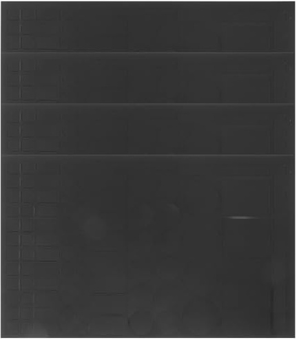 SAFIGLE Schwarze Verdunkelungsaufkleber für LED Licht 4 Stück Pvc Lichtblocker Aufkleber für Klimaanlagenanzeige Einfach zu Entfernen und Dekorativ für Wohnräume
