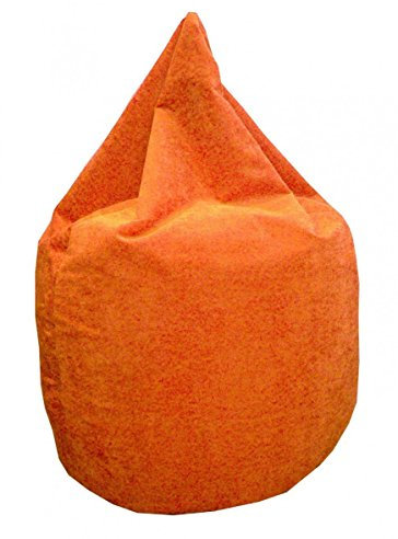 Valerian Sitzsack Plüsch orange, XXL CA. 300 Liter