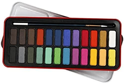 Aquarellfarben-Set, 24 Stück