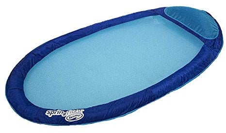 SwimWays 13869-172 Original Spring Float Pool Lounger Sitze, hellblau