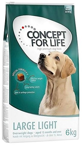 Concept for Life Hundefutter für große Hunderassen, leicht, für große Rassen, 6 kg
