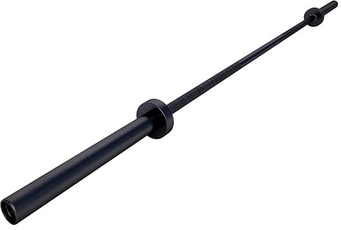 GORILLA SPORTS® Langhantelstange - 220 cm, Olympia 50mm Bohrung, 20 kg Eigengewicht, gerändelte Griffe, Stahl, Keramikbasis, Farbwahl - Langhantel-Stange, Langhantel, Hantelstange, Hantel