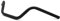 BHYShop 7/822mm Vintage Retro Guidon Universel Drag Barre Droite Chopper Bobber Cruiser Custom CG (Noir)