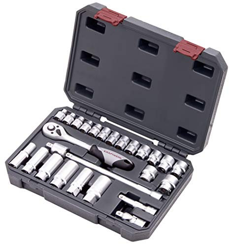 Kraftwerk Coffret de douilles basic line 3/8 kraftwerk - 26 pièces - 204.102.100