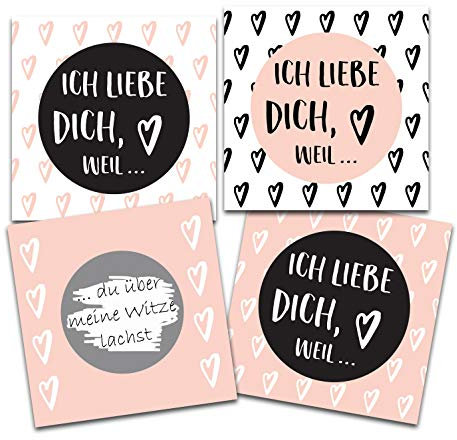 Adventskalender Ich liebe dich zum Rubbeln 24 Gründe warum ich dich liebe Rubbeladventskalender 24 Karten