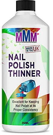 Nail Polish THINNER Gel Nail Varnish Thinner Thin and Revive old Favorite polish (250ML)