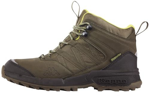 Kappa Codice Stile: 243107 Thabo Tex, Stivali da Neve Unisex-Adulto, Lime Militare, 43 EU