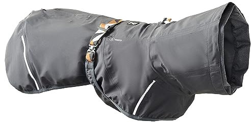 Hurtta Mudventure Coat ECO Regenjacke, Farbe:grau, Größe:50