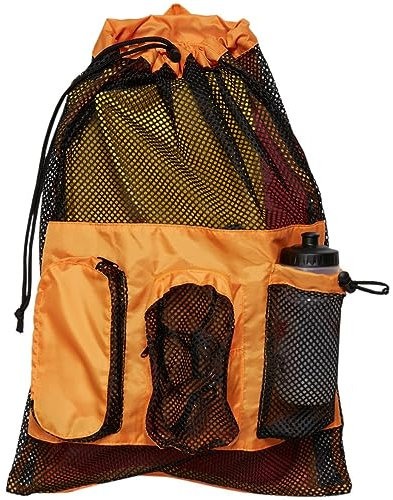 Sporti Equipment Mesh Rucksack - Orange
