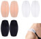 Ryaupy Lot De 6 Coussinets Antidérapants en Silicone pour Bretelles De Soutien-Gorge, Silicone Antidérapant, Soulagent La Douleur des Épaules, Couleur De La Peau, Noire, Blanche