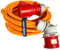 CEE IP44 Verlängerungskabel Polyurethan (H07BQ-F 5g4mm2 32A Winkelstecker, Orange, 1 Meter)