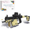 JOMIOD Technik Gewehr Bausteine Bausatz, Kriss Vector Maschinenpistole 1588 Klemmbausteine Technik Gewehr Modell mit Schussfunktion, MOC Militär Waffen Kompatibel mit Lgo Waffen